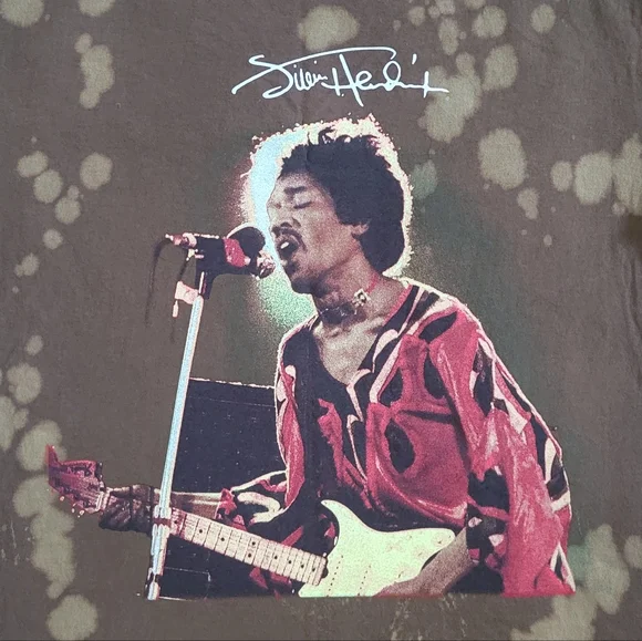 Jimi Hendrix🎸 Bleached Tee👕 - NWOT - Picture 13 of 13